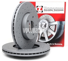 Predný brzdový kotúč (278mm) P1 C30/C70 II/S40 II/V50 dierovaný