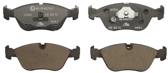 Predné brzdové platničky (280mm kotúč) P80 C70/S70/V70(XC)