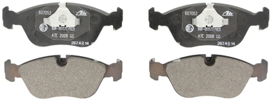 Predné brzdové platničky (302mm kotúč) P80 C70/S70/V70(XC)