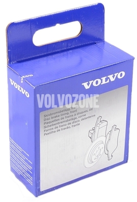 Predné brzdové platničky (320mm kotúč) P2 S60/S80/V70 II/XC70 II (OEM)