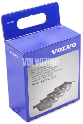 Predné brzdové platničky (320mm kotúč) P1 C30/C70 II/S40 II/V40 II(XC)/V50 (OEM)