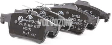 Zadné brzdové platničky (280mm kotúč) P1 C30/C70 II/S40 II/V50