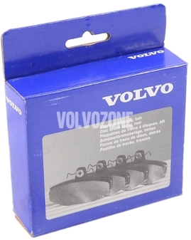Zadné brzdové platničky (283mm kotúč) P80 S70/V70(XC) s AWD (starý typ) (OEM)