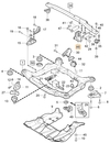 Uloženie motora horné P2 XC90 4.4 V8