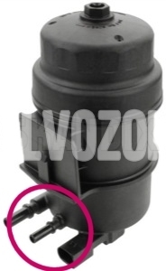 Palivový filter s ohrevom 2.0 D3/D4, 2.4D/D5 P1, 2.0D, 2.0 D2/D3/D4/D5, 2.4D/D5 4-5 valec P3 (Variant code C102) (OEM)