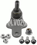 Zvislý nosný čap ramena P1 C30/C70 II/S40 II/V50 (starý typ rozmer kužela 18mm)