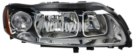Svetlomet pravý P2 S60 (2005-) H7 bez motorčeka