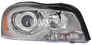 Svetlomet pravý xenon natáčací P2 XC90 D1S (s čírou smerovkou - nový typ)