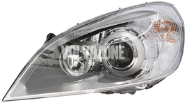 Svetlomet ľavý xenon P3 (-2013) S60 II/V60 D3S natáčací