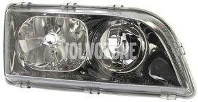 Svetlomet pravý xenon S40/V40 (-2002) D2R čierny