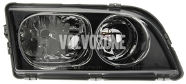 Svetlomet pravý xenon S40/V40 (2003-) D2R čierny (OEM)