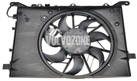 Ventilátor chladiča motora 2.4D/D5 bez DPF, 5 valec benzín P2 (2004-) S60/S80/V70 II/XC70 II