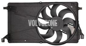 Ventilátor chladiča motora 1.6D/D2, 1.8/2.0 (manuálne prevodovky) P1 C30/S40 II/V50