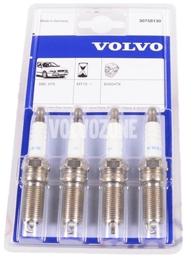 Zapaľovacie sviečky 4 valec 2.0T/T5 (2010-2014) P3 S60 II/V60/XC60 S80 II/V70 III (OEM)