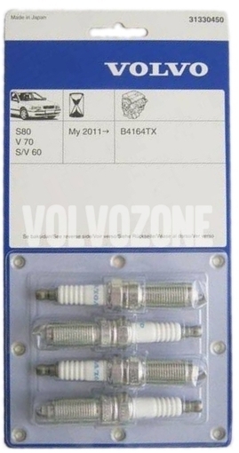 Zapaľovacie sviečky 1.6 T2/T3/T4 P3 S60 II/V60 S80 II/V70 III, P1 V40 II(XC) (OEM)