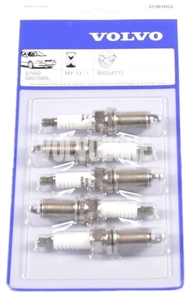 Zapaľovacie sviečky 5 valec 2.5 T5 (2013-2016) P3 S60 II(XC)/V60 XC/XC60/S80 II, P1 V40 II(XC) (OEM)