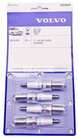 Zapaľovacie sviečky 2.0 P3 S80 II/V70 III (OEM)