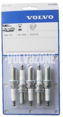 Zapaľovacie sviečky 2.5T FlexFuel P3 S80 II/V70 III (OEM)