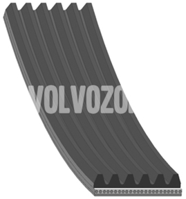 Drážkový remeň 2.5 TDI P2 S80 (nový typ)/V70 II 1795mm pre vozidlá s klimatizáciou