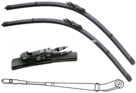 Stierače P2 (2005-) S60/V70 II/XC70 II, S80/XC90 (2004-) 600+550mm nový typ uchytenia