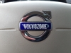 Náhradná nálepka Volvo do znaku volantu 46x11 mm (2010-) P1 P3 - premerajte si rozmer, sú 2 typy (OEM)