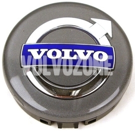 Stredová krytka kolesa (64mm) strieborná (OEM)