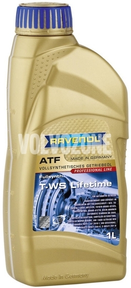 Prevodový olej automatickej prevodovky (2011-) Ravenol ATF T-WS Lifetime 1L