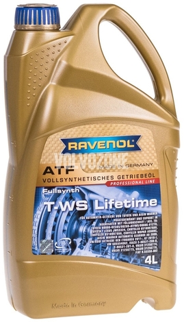 Prevodový olej automatickej prevodovky (2011-) Ravenol ATF T-WS Lifetime 4L