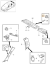 CLIP Volvo 30715923 (OEM)