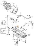 SEALING RING Volvo 8642560 - tesnenie pre sanie do olejového čerpadla