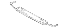 Rear BUMPER PROTECTING PLATE Volvo 31383303 // oválne koncovky výfuku (OEM)