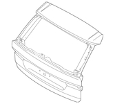 REAR DOOR Volvo 31420453