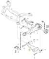 Priečne závesné rameno (nový typ) P3 S60 II/V60 II/V70 III (OEM)