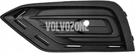 GRILLE Left Volvo 31455636 // space for Chrome Strip // no Hole for FogLight + Hole for Parking Sensor (OEM)