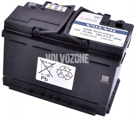 Batéria 760A 70Ah 278x175x190 mm (AGM) Volvo 31652063 (OEM)