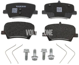 Zadné brzdové platničky (280/302mm kotúč) CMA XC40 Variant code RC01 (OEM)