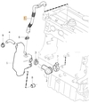 Hadica odvetrávania kľukovej skrine 2.4 P2 S60/S80/V70 II, 1.6/1.8/2.0 X40 (2001-) (OEM)