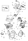 Tesnenie škrtiacej klapky 2.0D P1 C30/C70 II/S40 II/V50, P3 S80 II/V70 III (OEM)