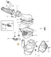 Rezonátor sania 1.6D P1 C30/S40 II/V50 (OEM)