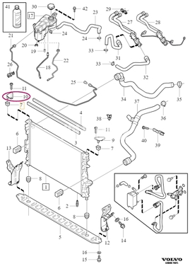 RETAINER Volvo 30723367 (OEM)