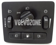 Kombinovaný spínač svetiel P1 C30/C70 II/S40 II/V50 halogénové svetlá, sivý