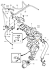 Tesnenie príruby turba biturbo D3/D4/2.4D/D5 (2009-) P3 (OEM)
