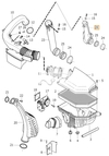 Rezonátor sania 5 valec 2.0 D3/D4 (2011-) P1 P3, 2.4 D5 P3 S60 XC/V60 XC (OEM)