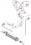 CHARGE AIR PIPE Volvo 31370128