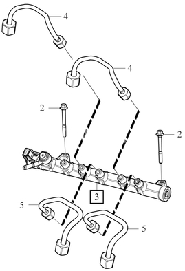 DISTRIBUTION PIPE Volvo 31405380 (OEM)