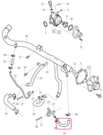 RETURN HOSE Volvo 31439472
