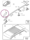 COVER Front Left Volvo 8620541 (OEM)