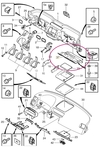CONCEALING PANEL Volvo 30672212 (OEM)