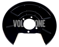 PROTECTING PLATE Rear Left Volvo 30793309