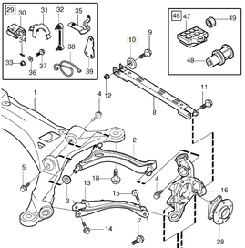ECCENTRIC WASHER Volvo 31201493 (OEM)